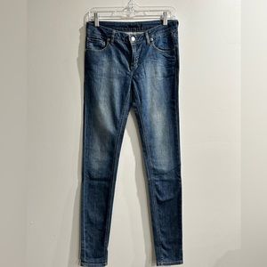 Lacoste Women's Jeans W 27 X34L in Blue‎ Cotton Skinny